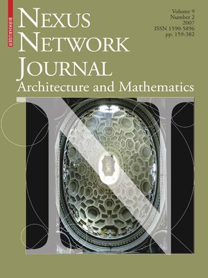 cover image of Nexus Network Journal 9,2